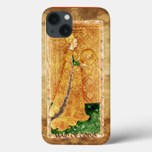 ANTIEK RENAISSANCE TAROTS / MAID VAN MUNTEN iPhone 13 HOESJE