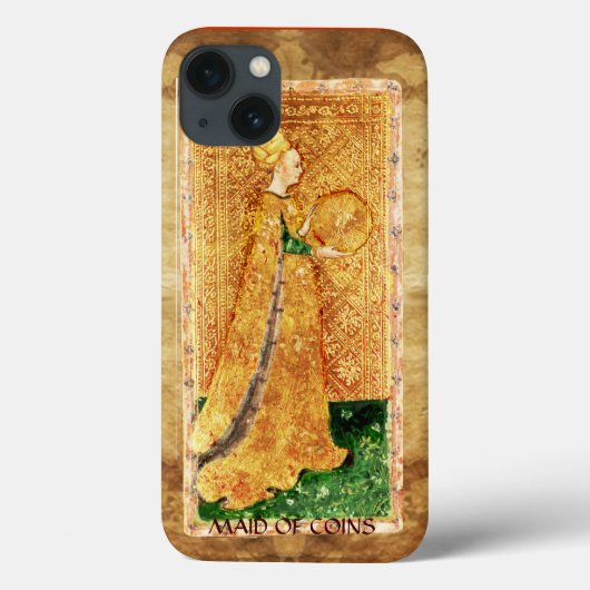 ANTIEK RENAISSANCE TAROTS / MAID VAN MUNTEN Case-Mate iPhone CASE (Achterkant)