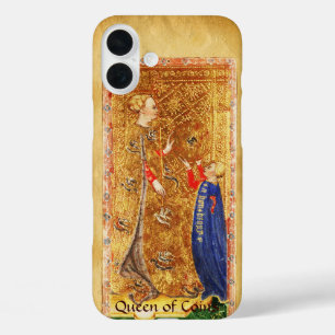 ANTIEK RENAISSANCE TAROTS, MUNTKONINGIN iPhone 16 PLUS HOESJE