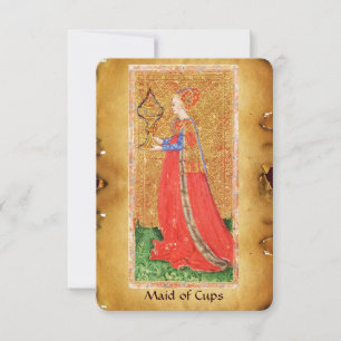 ANTIEK RENAISSANCE TAROTS / PAGINA OF CUPS