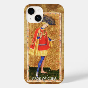 ANTIEK RENAISSANCE TAROTS / PAGINA OF CUPS Case-Mate iPhone 14 HOESJE