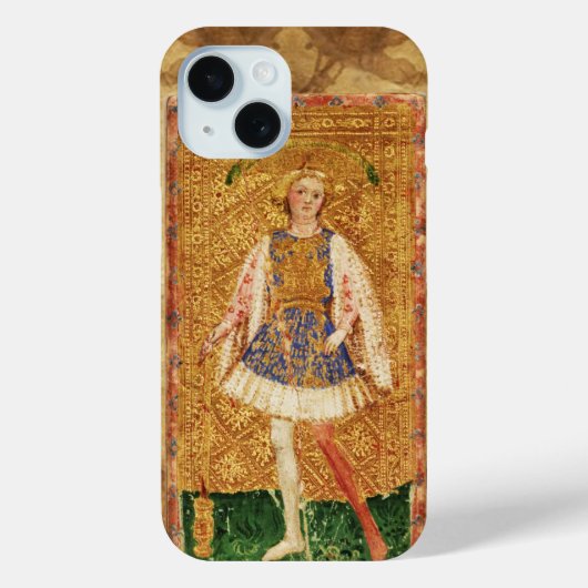 ANTIEK RENAISSANCE TAROTS / PAGINA OF WANDS Case-Mate iPhone CASE (Achterkant)