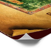 ANTIEK RENAISSANCE TAROTS / PAGINA OF WANDS POSTER (Hoek)