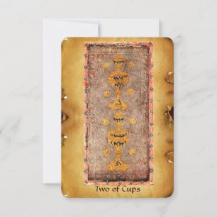 ANTIEK RENAISSANCE TAROTS / TWEE CUPS