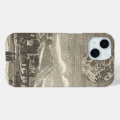 Antiek renaissance tijdperk maan door Allain Malle Case-Mate iPhone Case (Achterkant (horizontaal))
