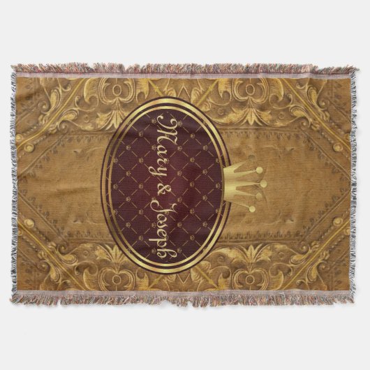 Antiek / Retro /  design + uw ideeën Deken (Voorkant)