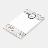 Antiek Rhinoceros Rhino Abrecht Durer Style Post-it® Notes (Schuin)