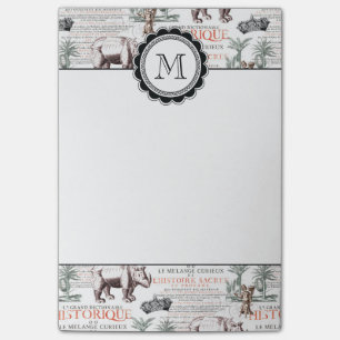 Antiek Rhinoceros Rhino Abrecht Durer Style Post-it® Notes