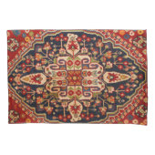 Antiek Rode Perzische Kilim Rug Kussensloop (Voorkant-Links)
