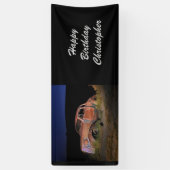 Antiek roestwagen - Aangepaste verjaardag Spandoek (Verticaal)