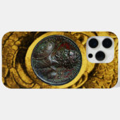 ANTIEK ROMAN BRONZE MEDALLION MET GOLD GRIFFINS Case-Mate iPhone CASE (Achterkant (horizontaal))
