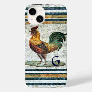ANTIEK ROMAN MOSAICS/ROOSTER MONOGRAM Case-Mate iPhone 14 HOESJE