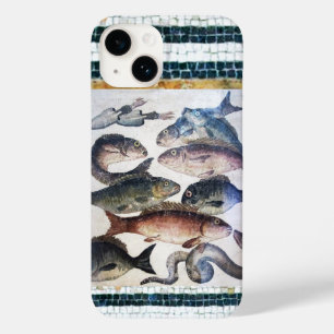 ANTIEK ROMAN MOSAICS, VISSEN, OCEAAN ZEE LIFE SCEN Case-Mate iPhone 14 HOESJE