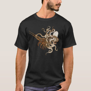 Antiek Roman Mozaïek Pompeii Zee Life Stone Mozaïe T-shirt