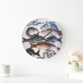 ANTIEK ROMAN MOZAÏEKEN, VISSEN, DE OCEAANSCÈNE VAN GROTE KLOK (Huis)