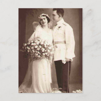  Antiek Romantische foto's en groomfoto's Briefkaart
