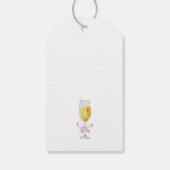 Antiek Roos Cadeaulabel (Achterkant)