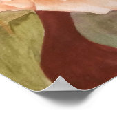 Antiek Roos Poster (Hoek)