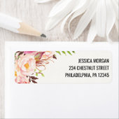 Antiek Roos retour adres label bruiloft (Insitu)