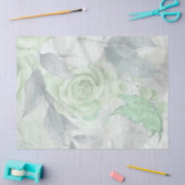  Antiek Roos vlinderdebreuk Tissuepapier (Craft)