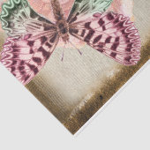 Antiek Roses Butterflies en Lace Tissuepapier (Detail)