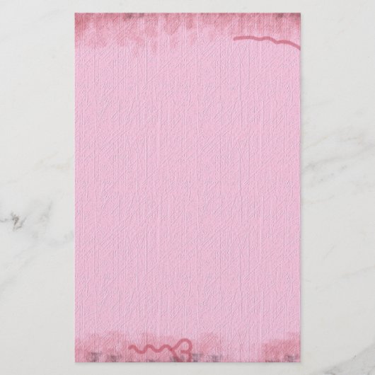 Antiek Roze Briefpapier (Voorkant)