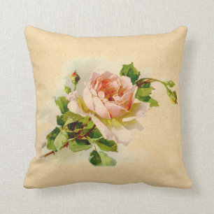 Antiek Roze Roze Kussen