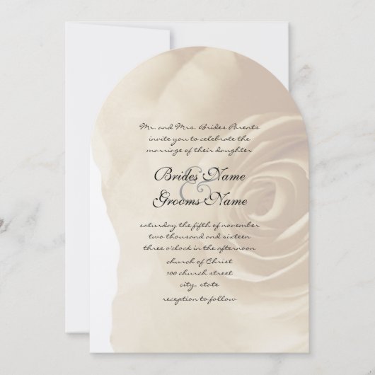 Antiek roze uitnodiging voor weddenschappen (Voorkant)