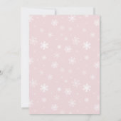 Antiek roze warme chocoladekoekjes Verjaardagsfees Kaart (Achterkant)