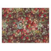 Antiek Rozen Bloem Tuin Classic Design Tafelkleed (Voorkant (Horizontaal))