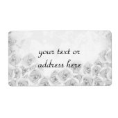 Antiek rozen grote labels (Voorkant)