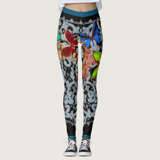 ANTIEK RUIMTEPATROON MET LEGGINGS VOOR BUTTERFLIES