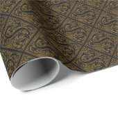 Antiek S Monogram Cadeaupapier (Rol Hoek)