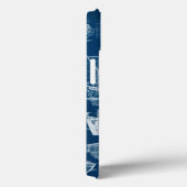 Antiek scheepsblauwdruk I Case-Mate iPhone Case (Achterkant / Rechts)