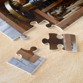 Antiek scheepslog legpuzzel (Zijkant)