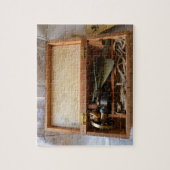 Antiek scheepslog legpuzzel (Verticaal)