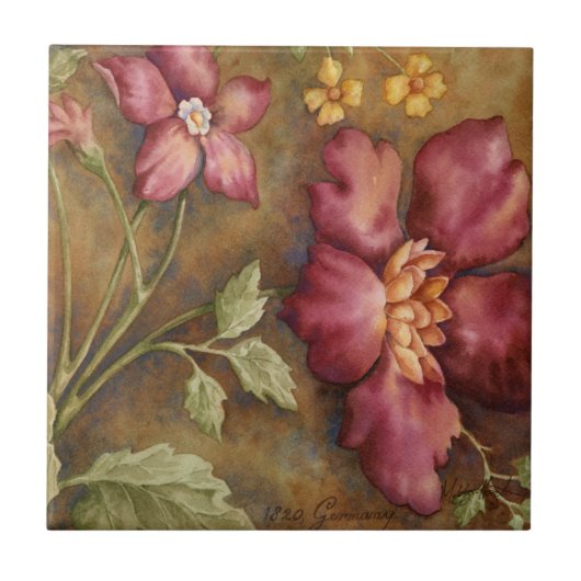 Antiek schoonheid II Tegeltje (Voorkant)