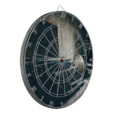 Antiek schrijfmachine Dartbord (Voorkant Links)