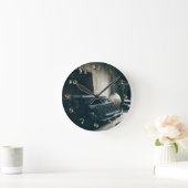 Antiek schrijfmachine Ronde Klok (Huis)