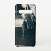  Antiek schrijfmachine Samsung Galaxy Hoesje (Achterkant)