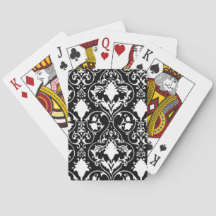 Antiek schuifbalkpapier 2 pokerkaarten