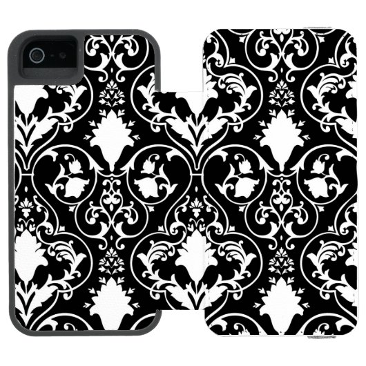 Antiek schuifbalpapier incipio iPhone portemonnee hoesje (Agenda Open)