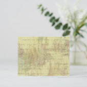 Antiek Shabby Briefkaart (Staand voorkant)