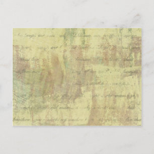 Antiek Shabby Briefkaart