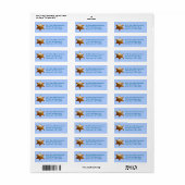 Antiek Sheriff's Badge Etiket (Full Sheet)
