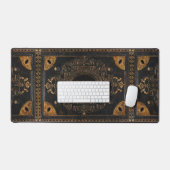 Antiek sieraad w/out Init. bureaulade Bureaumat (Keyboard & Muis)