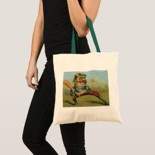 Antiek Sigarettenlabel, Sport Honkbal Tansill Punc Tote Bag