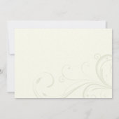 Antiek Silver Gold Celtic Knot Wedding Uitnodiging (Achterkant)