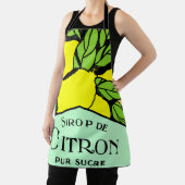 Antiek Sirop de Citron Lemons Adverteren Poster Schort (Insitu)
