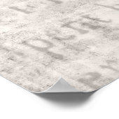 Antiek Sjabloon van de Tekst van het Gebied Blank Poster (Hoek)